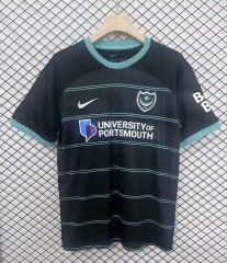 2024-2025 Portsmouth F.C Away Black Thailand Soccer Jersey AAA-2044