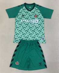 2024-25 Sunderland Goalkeeper Green Soccer Uniform-AY