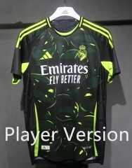(S-3XL) Player Version 2024-2025 Turtle Version Real Madrid Green Thailand Soccer Jersey AAA-518