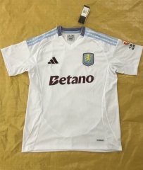 （s-4xl）2024-2025 Aston Villa Away White Thailand Soccer Jersey AAA-7070