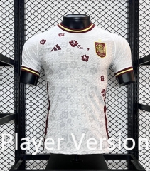Player Version 2024-25 Special Version Spain White Thailand Soccer Jersey AAA-5982
