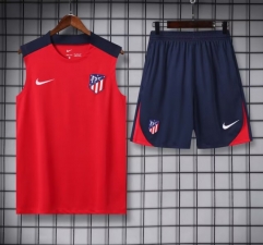 2024-2025 Atletico Madrid Red Thailand Soccer Vest Uniform-418