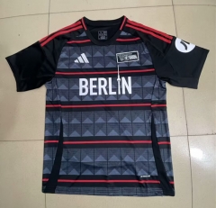 2024-2025 1. FC Union Berlin Away Black Thailand Soccer Jesrey AAA-9070