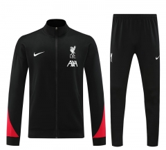 2024-25  Liverpool Black Thailand Soccer Jacket Uniform -4627