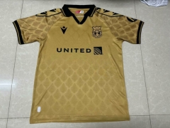 2024-25 Wrexham  Away Yellow Thailand Soccer Jersey AAA-GB