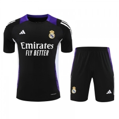 2024-2025 Real Madrid Black Soccer Uniform-418