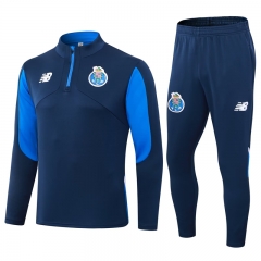 2024-2025 Porto Royal Blue Thailand Soccer Tracksuit -411