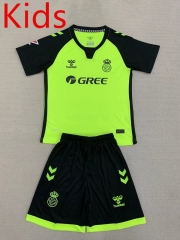 2024-2025  Real Betis Away Green Kids/Youth Soccer Unifrom-AY