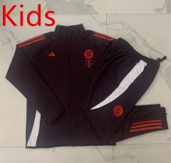 2024-25 Bayern München Red Kids/Youth Soccer Jacket Uniform-815