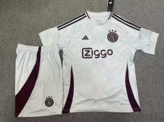 2024-2025 Ajax 2nd Away White  Soccer Uniform-9070