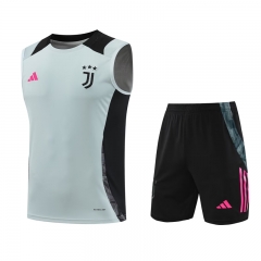 2024-2025 Juventus Grey Thailand Soccer Vest Uniform-418