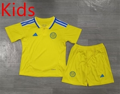 2024-25 Leeds United Away Yellow Kids/Youth Soccer Uniform-2353