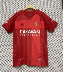 2024-2025 Real Zaragoza Away Red Thailand Soccer Jersey AAA-2044