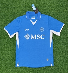 (s-4xl)2024-2025  Napoli Home Blue Thailand Soccer Jersey AAA-403