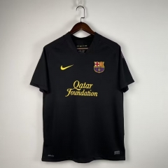 Retro Version 11-12 Barcelona 2nd Away Black Thailand Soccer Jersey AAA-9070