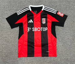 2024-25  Fulham Away Black&Red Thailand Soccer Jersey AAA-512