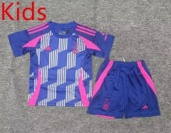 2024-2025 Nottingham Forest Away Blue Youth/Kids Soccer Uniform-AY