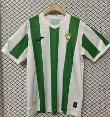 2024-2025 Córdoba Home White&Green Thailand Soccer Jersey AAA-2044