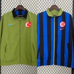 2024-2025 Türkiye Blue Double-Sided Wear Thailand Trench Coats-0255