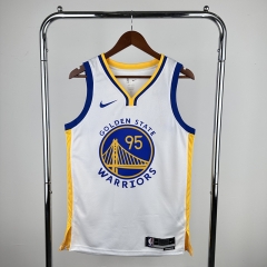 2023 Golden State Warriors White #95 NBA Jersey-311