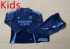 2024-25  Arsenal Royal Blue Kids/Youth Soccer Tracksuit-815