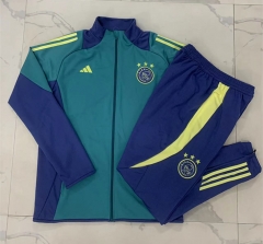 2024-25 Ajax Green Thailand Soccer Jacket Uniform-815