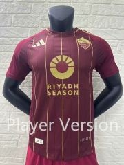 Player Version 2024-2025 Roma Home Red Thailand Soccer Jersey AAA-6886