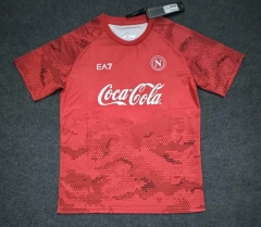 （s-4xl）2024-25 Napoli  Red Thailand Training Soccer Jersey-5931