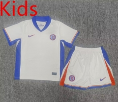 2024-2025 Chelsea Away White Kid/Youth Soccer Uniform-2353