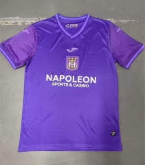 2024-2025  Real Anderlecht Home Purple Thailand Soccer Jersey AAA-4692
