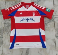 2024-2025 Granada CF Home Red&White Thailand Soccer Jersey AAA-4193