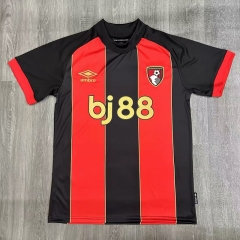 2024-2025 AFC Bournemouth Home Red&Black Thailand Soccer Jersey AAA-7902
