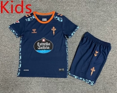2024-2025 Celta de Vigo Away Royal Blue Kids/Youth Soccer Unifrom-7809