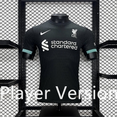 Player Version 2024-2025  Liverpool Away Black Thailand Soccer Jersey AAA-5982