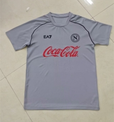 （s-4xl）2024-25 Napoli Light Grey Thailand Training Soccer Jersey-2483