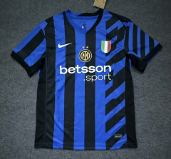 （s-4xl）2024-25 Inter Milan Home Blue&Black Thailand Soccer Jersey AAA-7642