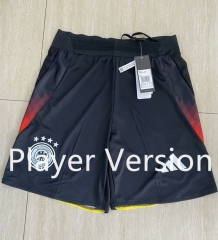 Player version 2024-2025 Germany Black Thailand Soccer Shorts-4563