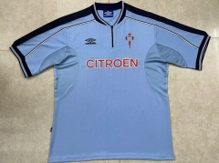 99-00 RC Celta de Vigo Home  Blue Thailand Soccer Jersey AAA-811