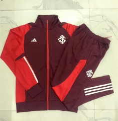 2024-25 Brazil SC Internacional   Red Thailand Soccer Jacket Uniform -815