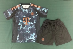 2024-25 Bayern München Away Royal Blue Soccer Uniform-6748