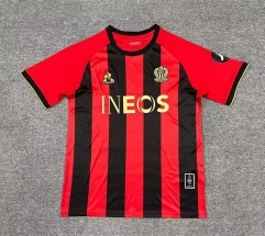 2024-2025 OGC Nice Home Red&Black Thailand Soccer Jersey AAA-512