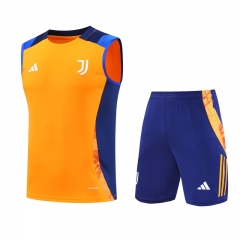 2024-2025 Juventus Orange Thailand Soccer Vest Uniform-418