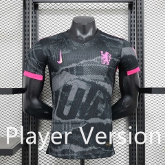 Player Version 2024-2025 Chelsea 2nd Away Black Thailand Soccer Jersey AAA-888