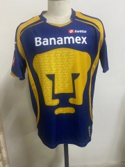 Retro Version 08-09 PA UNAM Away Royal Blue Thailand Soccer Jersey AAA-912