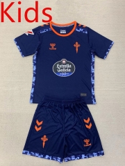 2024-25 Celta de Vigo Away Royal Blue Kids/Youth Soccer Uniform-AY
