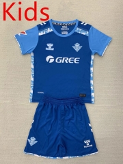 2024-2025 Real Betis 2nd Away Blue Kid/Youth Soccer Unifrom-AY