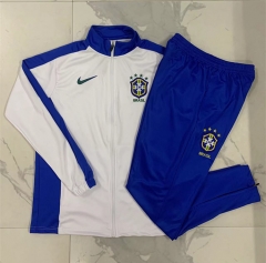 2024-2025 Brazil White Thailand Soccer Jacket Uniform -815