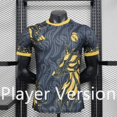 Player Version 2024-2025 Special Version Real Madrid Black Thailand Soccer Jersey AAA-888