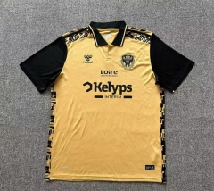 2024-25  AS Saint-Étienne 2nd Away Yellow Thailand Soccer Jersey AAA-512