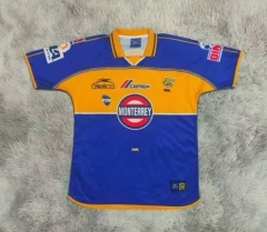 Retro Version 00-01 Tigres UANL Away Yellow &Blue Thailand Soccer Jersey AAA-9755